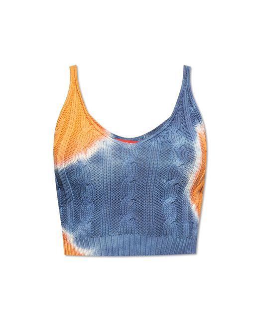 DIESEL Blue 'M-Mila' Tank Top