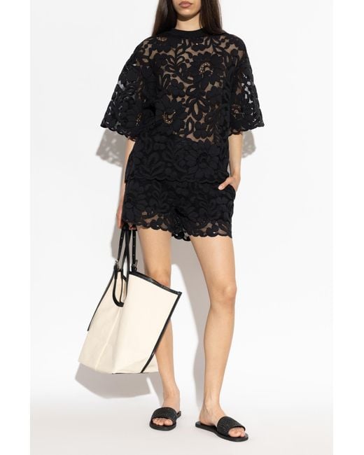 AllSaints Black Top "Amelia"