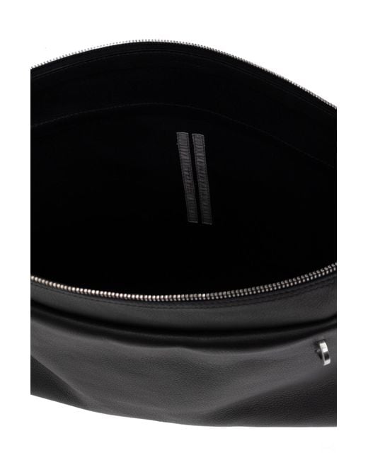 Rick Owens Black Big Adri Shoulder Bag