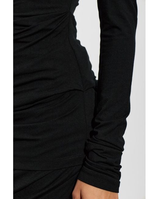 Entire studios Black Draped Top