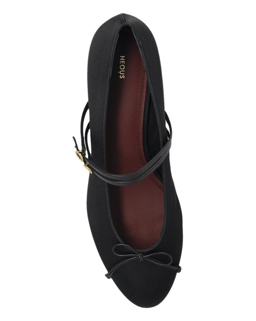 Neous Black Heeled Shoes 'Pha'