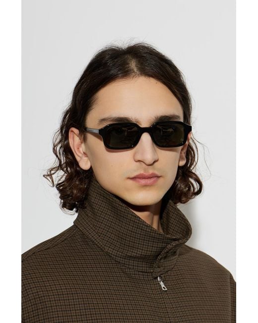 McQueen Black Sunglasses for men