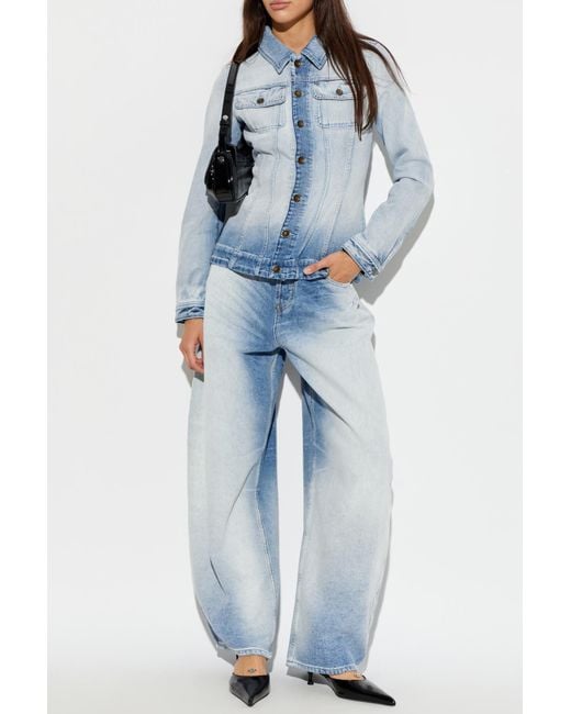 DIESEL Blue '1987 D-Khelz-B-S1' Jeans