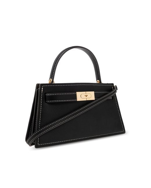 Tory Burch Gray Handbag Petitie Lee Radziwill