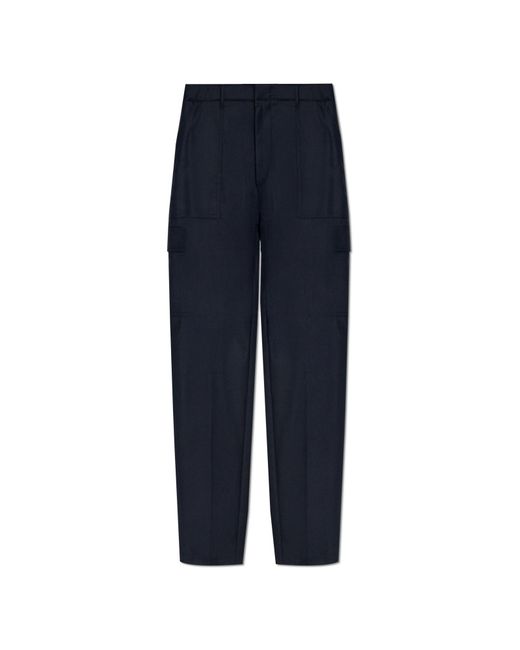 Etro Blue Cargo Trousers for men