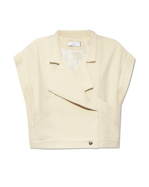 IRO Natural Tweed Vest Saruka