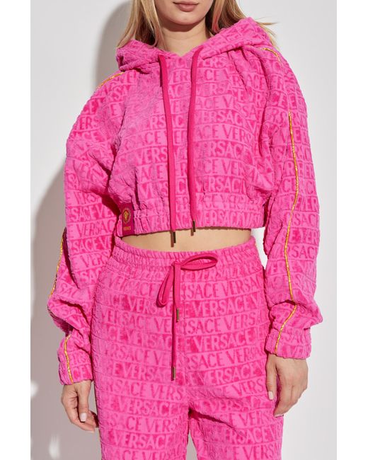 Versace Pink Hoodie