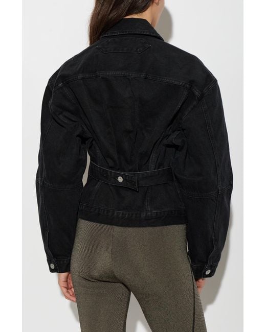 Jacquemus Black Denim Jacket