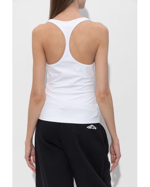 DSquared² Black Strappy Top