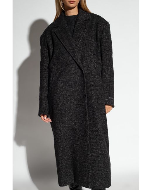 Herskind Black 'zoo' Oversize Coat,