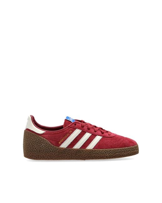 Adidas Originals Red Sports Shoes 'Montreal 76'