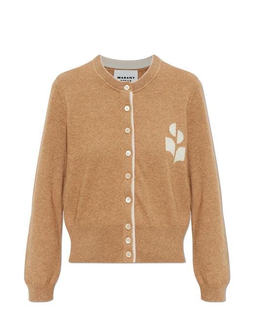 Isabel Marant Natural Short Coat "Colbya"