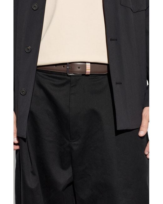 Paul Smith Brown Leather Belt for men