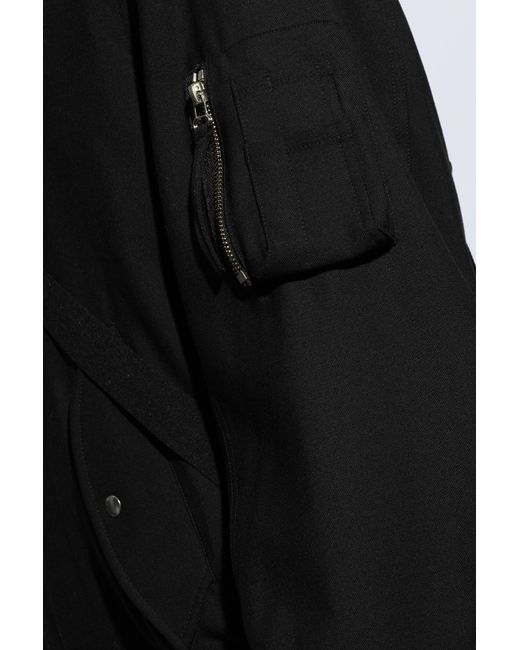 Helmut Lang Black ‘Bomber’ Jacket for men