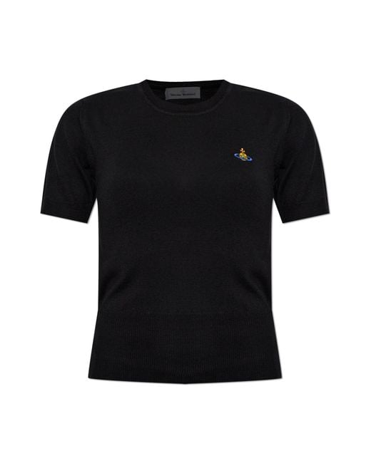 Vivienne Westwood Black Wool Sweater 'Bea'
