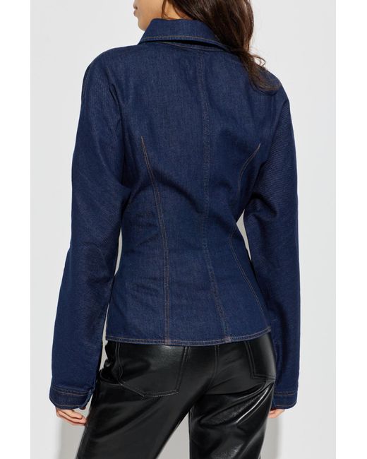 Agolde Blue "Devon" Shirt