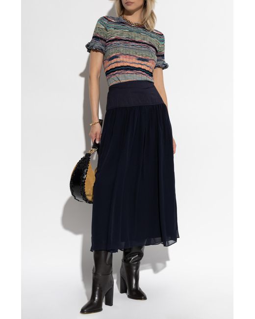 Ulla Johnson Black Skirt 'Vika'