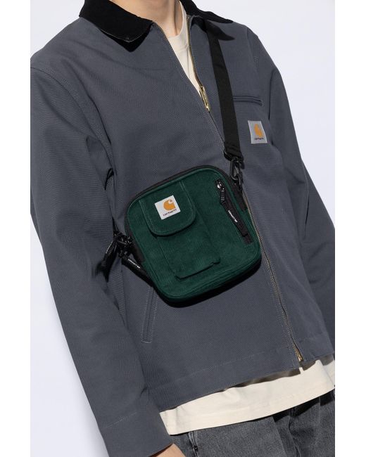 Carhartt Black Shoulder Bag With Logo,