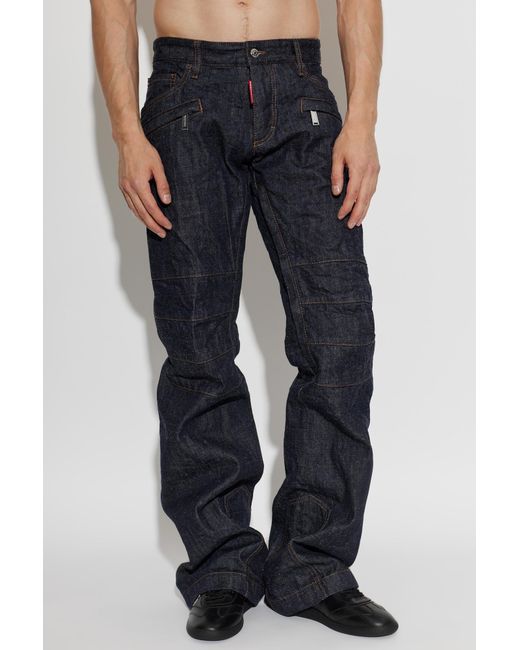 DSquared² Blue "Ski" Jeans for men
