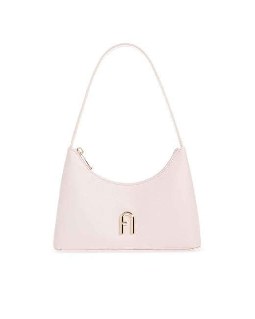 Furla Pink "Diamante Mini" Shoulder Bag