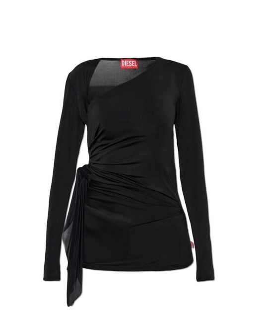 DIESEL Black Top T-Crissy-Plain