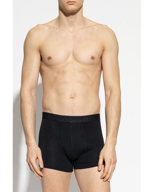 Paul Smith Black Three-Pack Of Boxers for men