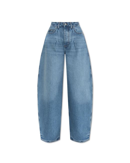 Jacquemus Blue "Ovalo" Jeans