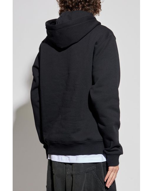 Versace Jeans Couture Black Hoodie for men