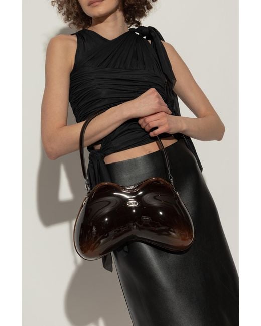 DIESEL Black Handbag Play Double