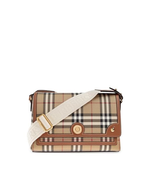 Burberry Natural Handbag "Note"