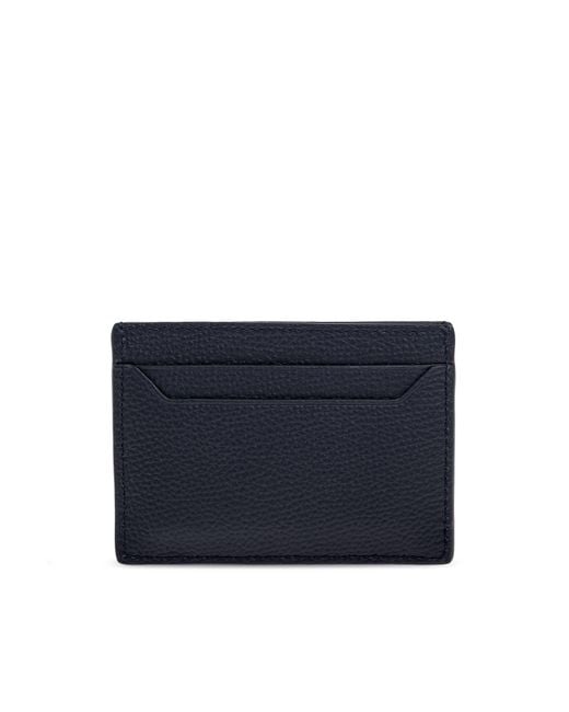 Loewe Blue Leather Card Holder