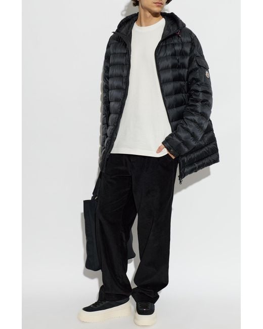 Moncler Black Down Jacket "Oahu" for men