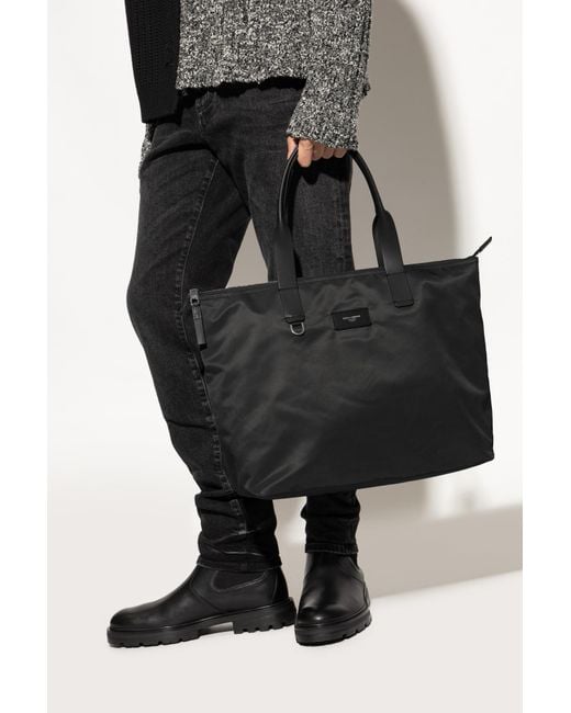 Dolce & Gabbana Black Shopper-Type Bag for men