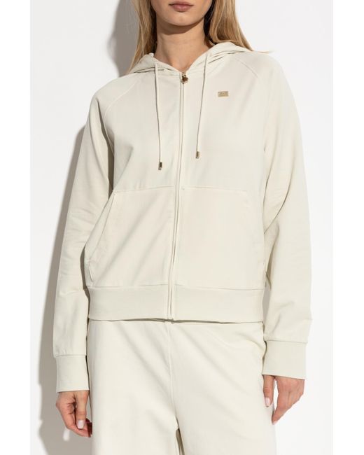 EA7 Natural Sweatshirt From The Sustainability Collection