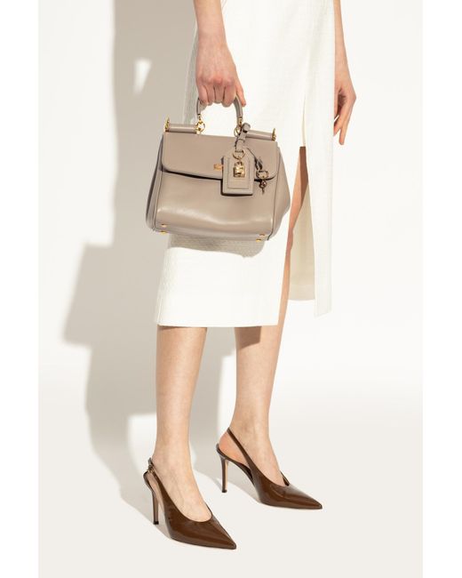 Dolce & Gabbana Natural Handbag 'Sicily'