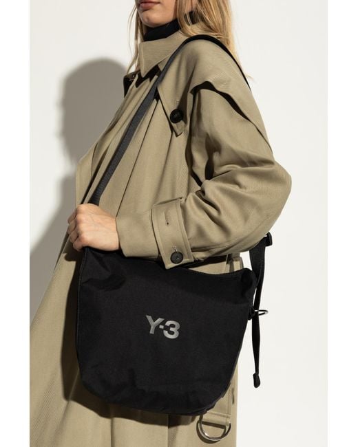 Y-3 Black Shoulder Bag