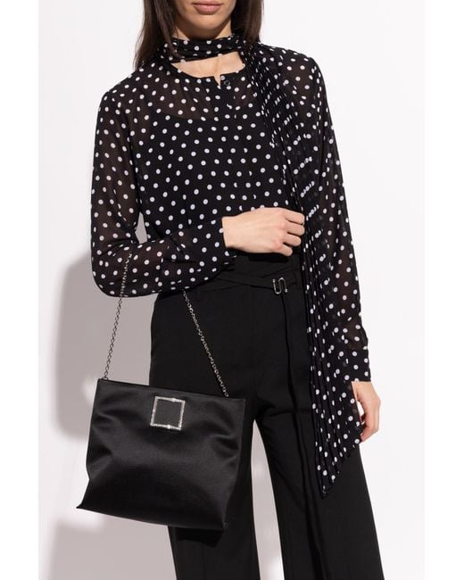 Roger Vivier Black Shoulder Bag