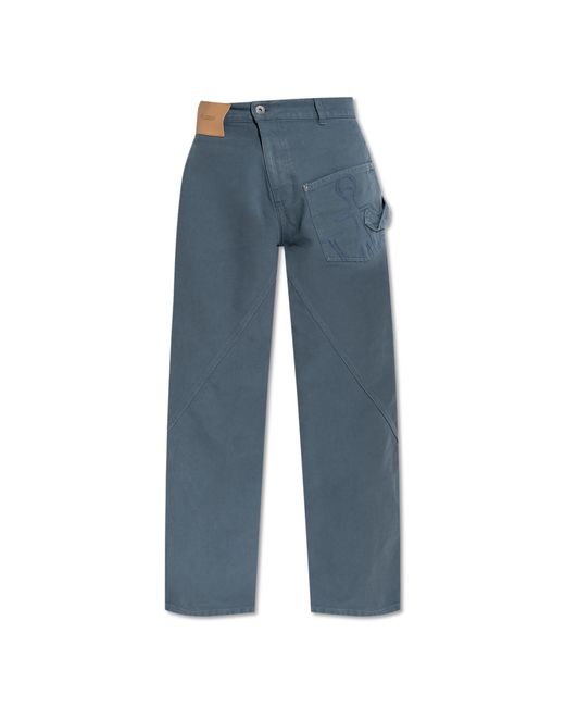 J.W. Anderson Blue Jeans With Logo
