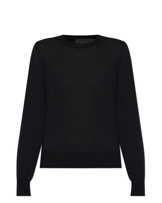 CDG by Comme des Garcons Black Wool Sweater