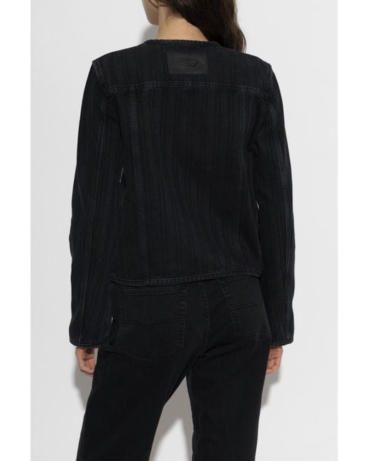 DIESEL Black Jacket 'De-Grafy'