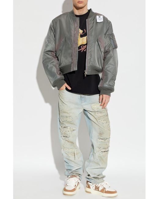Amiri Blue Jeans With A 'Vintage' Effect for men