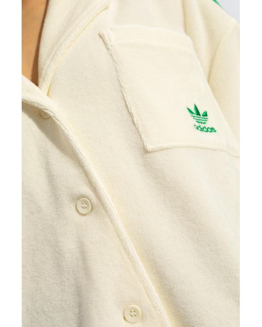 Adidas Originals White Shirt With Logo,