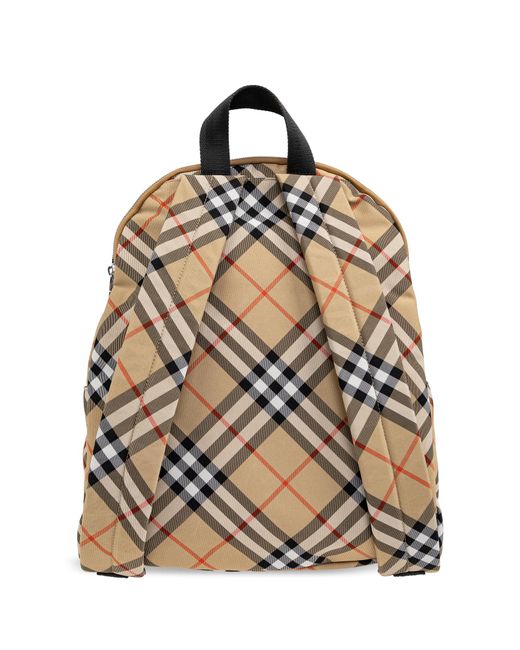 Burberry Gray Rucksack for men