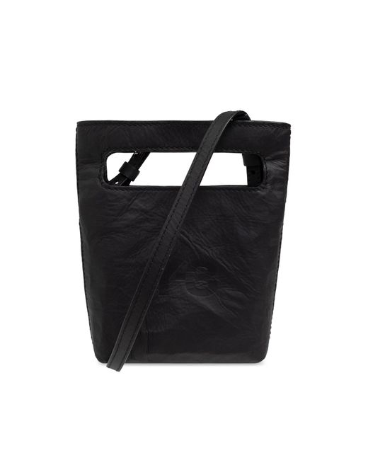 Y-3 Black Shoulder Bag With Logo