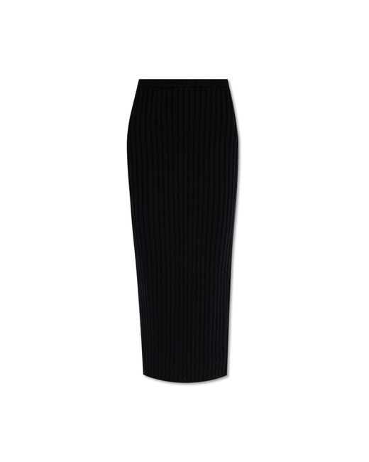 Max Mara Blue Skirt Seta