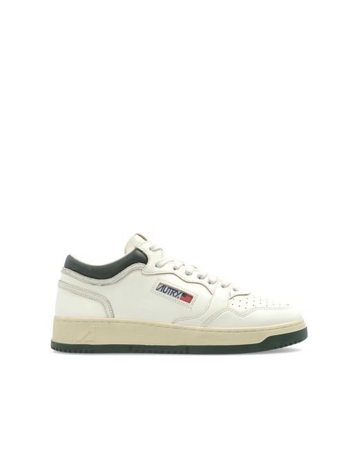 Autry White Sports Shoes "Med.-Way Mid" for men