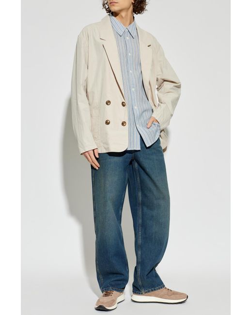 Isabel Marant Blue "Jorjey" Jeans for men