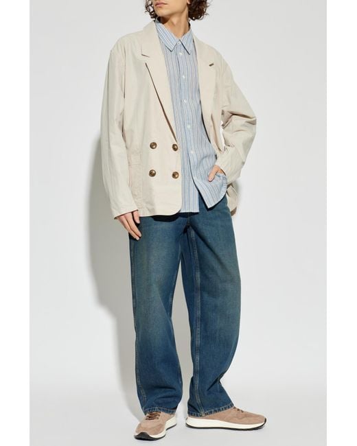 Isabel Marant Gray "Cybilio" Shirt for men