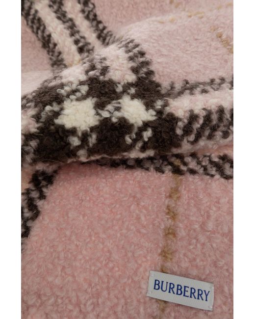 Burberry Natural Wool Scarf