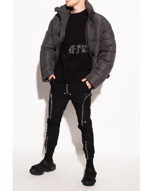 balenciaga padded jacket